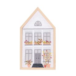 Stickpackung Herbsthaus mittel 12x22,5cm von Rico Design