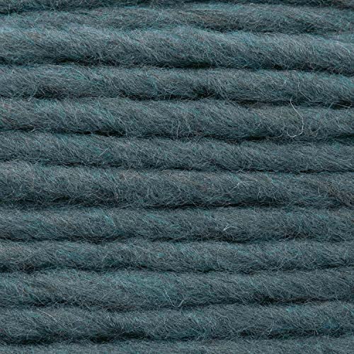 Rico Design Super Chunky Garn, Rauchblau, Dicke weiche Wolle, Nadelstärke 10 mm, Merinowolle, Mischung, 4500 Gramm, 5 cm von Rico Design