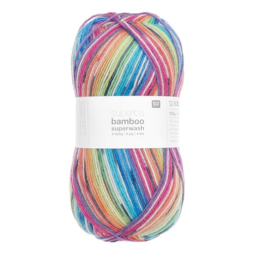 Superba Bamboo Superwash Sockenwolle 100 g Rico Design von Rico Design