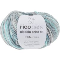 Wolle Rico Baby Classic Print DK - Blau/Grau-Mix von Blau