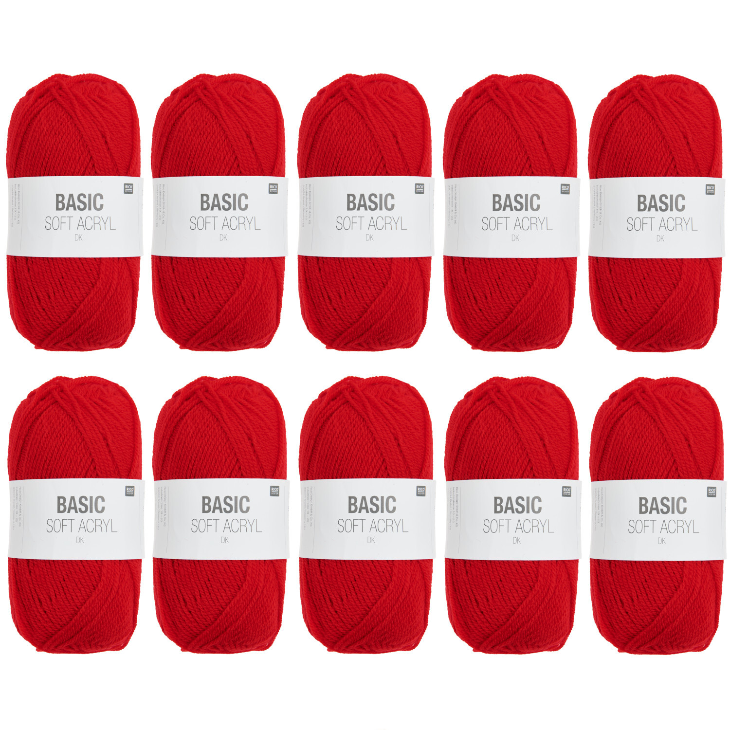 Wollpaket Basic Soft Acryl Wollpaket Basic Soft Acryl von Rico Design