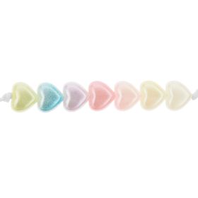 itoshii Herz Perlen Rainbow Pearl Mix von Rico Design