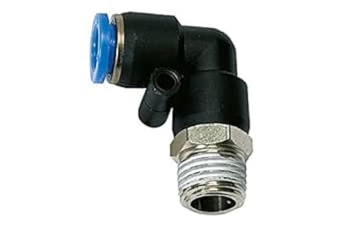 RIEGLER 109292-126.038-16 L-Steckverschraubung »Blaue Serie«, drehbar, R 3/8 außen, Ø 16 mm, 1Stk von Riegler