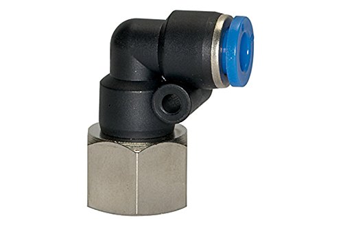 RIEGLER 109341-168.005-6 L-Steckverschraubung »Blaue Serie«, drehbar, M5 innen, Ø 6 mm, 1Stk von Riegler