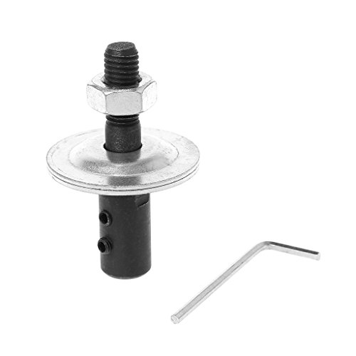 Riiichflowshop 10 mm Spindeladapter zum Schleifen und Polieren Wellenmotor für Doppelschleifmaschine 8 x 12 x 6 Stahl von Riiichflowshop