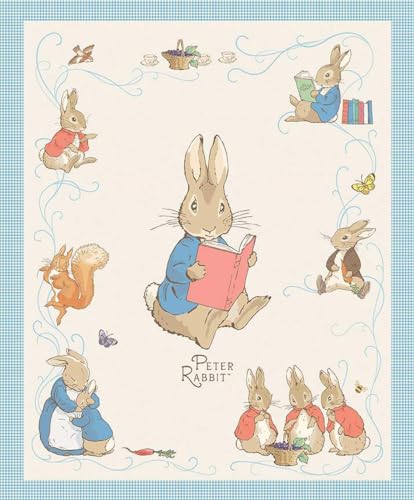 Riley Blake Peter Rabbit Collection, hochwertiger Quiltstoff, perfekt zum Quilten, Basteln, Nähprojekte und mehr (Die Geschichte von Peter Rabbit Peter Hase) von Riley Blake