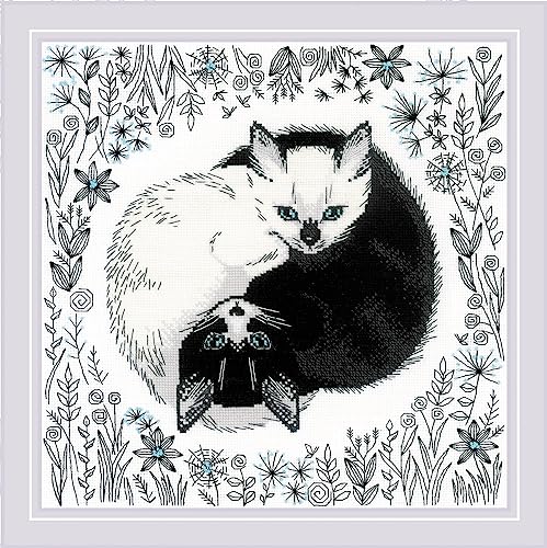 RIOLIS Counted Cross Stitch Kit 11.75"X11.75"-Yin And Yang von Riolis