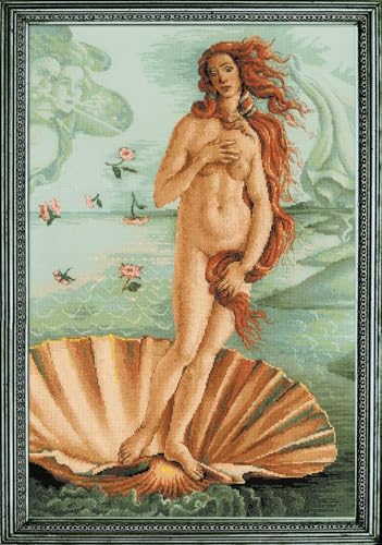 RIOLIS Counted Cross Stitch Kit 15.75"X23.5"-The Birth Of Venus (14 Count) -R100/062 von Riolis