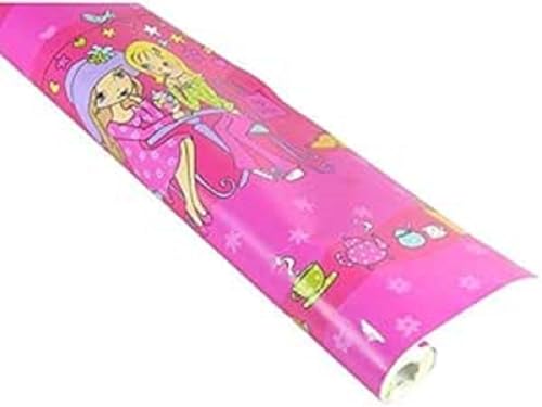 Rire et Confetti Tischdecke mit Waffelmuster, 1,18 x 5 m, Rosa, 118 x 500 von Rire et Confettis