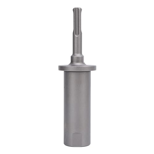 4-Slot-Runde Shank-Postfahrer, Hammerbohrerbodenstabfahrerbefestigung für Zaun/Zeltinstallation, Stahlstangenadapter mit Abnehmbarem Abnahmegebiet (20 mm) von Risegun