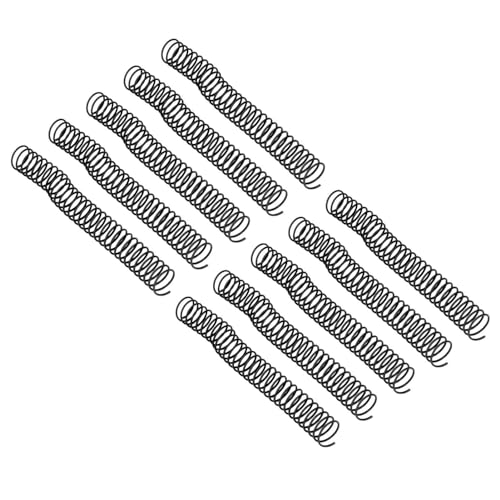 Risegun Spiralbindungsspulen-Set, großer Rücken, 31 mm Innendurchmesser, 30 Löcher, ideal für Dokumentenbindung und Organisation, 10 Stück von Risegun