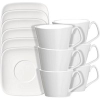 6 Ritzenhoff & Breker Kaffeetassen-Set Arena weiß 180,0 ml von Ritzenhoff & Breker