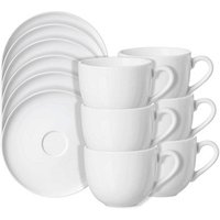 Ritzenhoff & Breker Kaffeetassen-Set Skagen weiß 220,0 ml 12-tlg. von Ritzenhoff & Breker