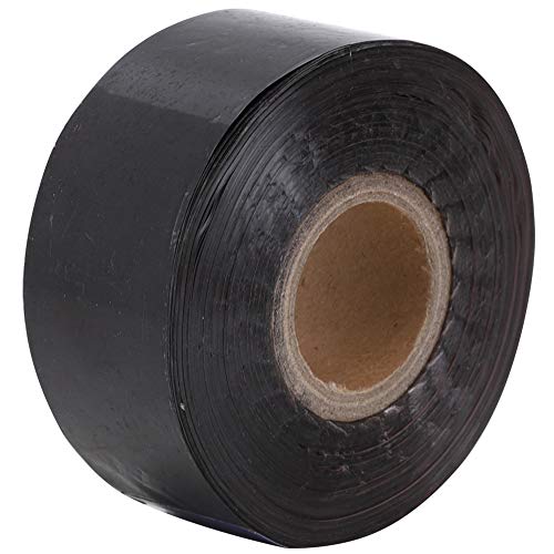 Goldfolie, Heißprägefolienpapier, 3 Cm Breit, 120 Meter/Rolle für -Dekoration, Geeignet für Papier, Leder, Stoff, Kartonverpackung (BLACK) von Riuulity