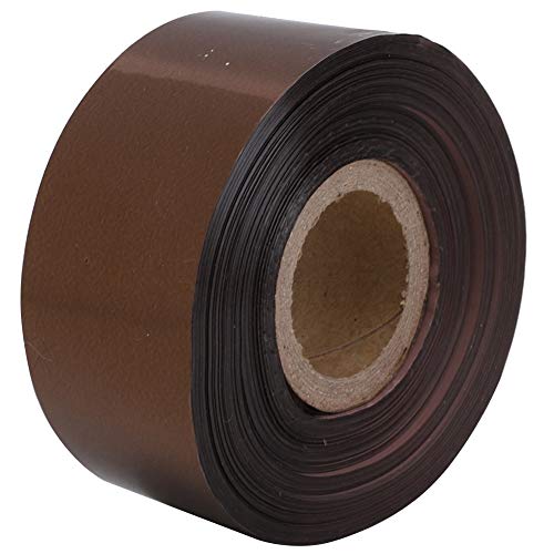 Goldfolie, Heißprägefolienpapier, 3 Cm Breit, 120 Meter/Rolle für -Dekoration, Geeignet für Papier, Leder, Stoff, Kartonverpackung (BROWN) von Riuulity