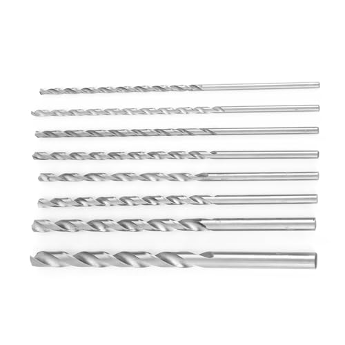 Scharfe Spiralbohrmaschine Bit-Werkzeugkit für Aluminium- und Holzbohrungen Benötigt 8pcs HSS-Bohrer-Bit-Set Hochgeschwindigkeitsstahl 4-10 Mm von Riuulity