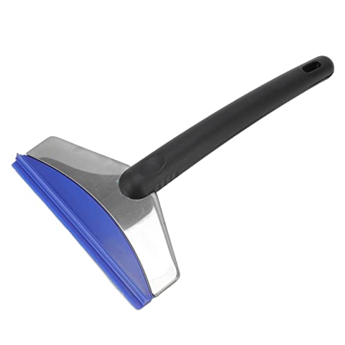 Snow Shovel Car Ice Scraper Effizientes Windschutzscheiben -Defrost -Werkzeug, Ergonomisches Griffeisschaber für Auto Windschutzscheibe - Schwarz und Blau, Ideal für die Wintersaison von Riuulity