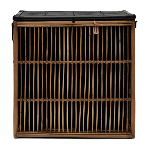 Riviera Maison - Rustic Rattan RM 1948 Laundry Basket - Wäschekorb, Wäschetonne, Wäschesortierung - Peddigrohr - BHT 71 x 71x 35 cm von Riviera Maison