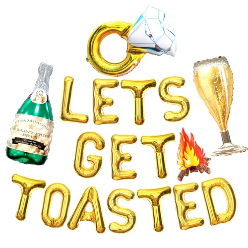 Lets Get Toasted Bachelorette Dekoration Berg Verlobung Dekoration Berg Bachelorette Dekoration Camp Bachelorette Dekoration Camping Bachelorette Party Dekorationen von Roaring Good Time