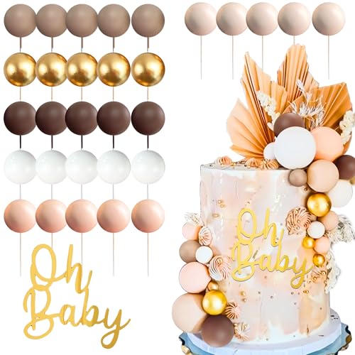 Roaring Good Time Boho Tortendekoration Oh Cake Topper Gender Reveal Cake Toppers Party Supplies Gender Reveal Party Supplies von Roaring Good Time