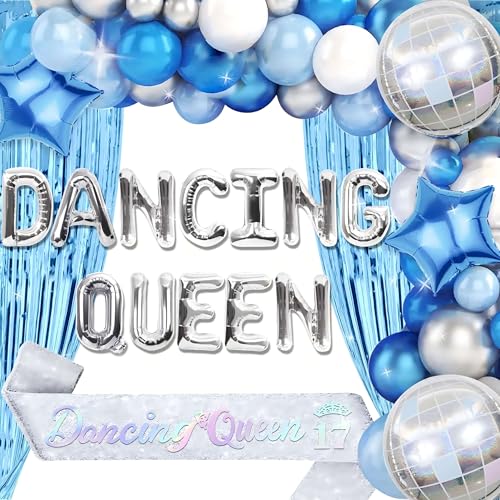 Roaring Good Time Dancing Queen Luftballons Dancing Queen Deko 17 Mamma Mia Party Dekoration Dancing Queen Bachelorette Dekorationen Disco Party Deko 70er Jahre Dekoration von Roaring Good Time