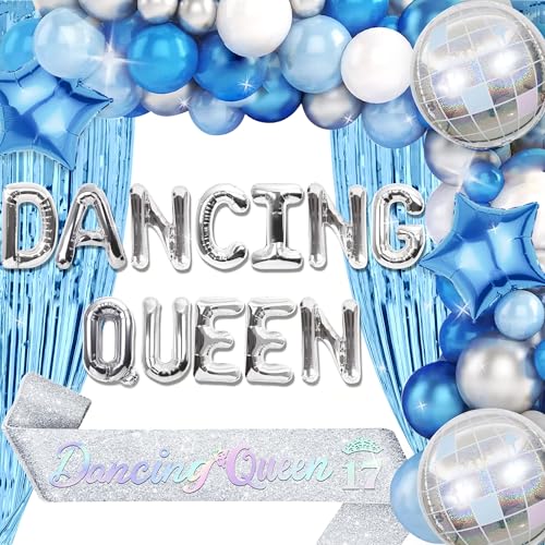 Roaring Good Time Dancing Queen Luftballons Dancing Queen Deko 17 Mamma Mia Party Dekoration Dancing Queen Bachelorette Dekorationen Disco Party Deko 70er Jahre Dekoration von Roaring Good Time