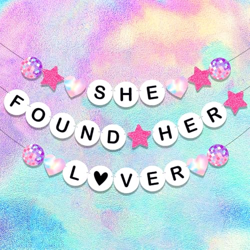 Roaring Good Time She Found Her Lover Banner Taylor Bachelorette Party Dekorationen Regenbogen Liebhaber Bachelorette Party Dekorationen Brautdusche Dekorationen von Roaring Good Time