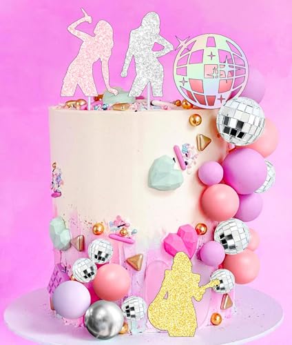 Roaring Good Time Singer Birthday Cake Decoration Singer Party Decoration Geburtstag Mädchen Thema Fotokulisse von Roaring Good Time