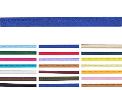 5 Meter lang 10mm breite Satin Paspelband zum nähen mit kordel in 20 Farben von Roban Fashion