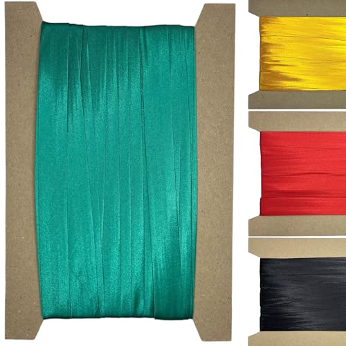 Roban Fashion Satin Schrägband 25mm breit Textilband Blende in 26 Farben von Roban Fashion