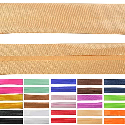 Roban Fashion Satin Schrägband 25mm breit Textilband Blende in 26 Farben von Roban Fashion