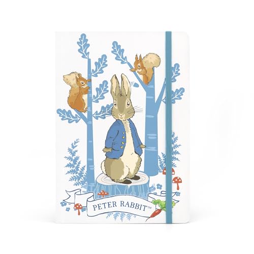 Robert Frederick Peter Rabbit Notizbuch, A5, Waldpicknick-Design von Robert Frederick