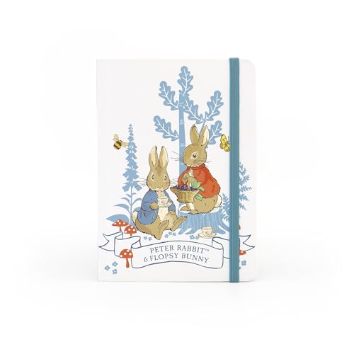 Robert Frederick Peter Rabbit Notizbuch, A6, Waldpicknick-Design von Robert Frederick