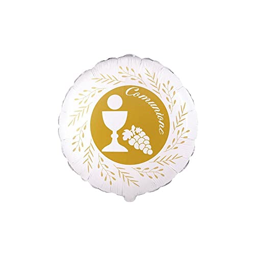 Palloncino Comunione con Foglie di Ulivo Oro 18-45cm, 1pz. Palloncino Comunione con Foglie di Ulivo Oro 18-45cm, 1pz. von Rocca Fun Factory