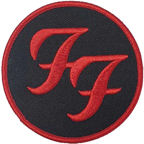 Rock Off officially licensed products Foo Fighters Patch Circle Logo offiziell Embroidered woven iron on 105 x 45mm One Size Rock Off officially licensed products Foo Fighters Patch Circle Logo offiziell Embroidered woven iron on 105 x 45mm One Size von Rock Off officially licensed products