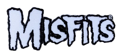 Misfits, Missfits, Logoausschnitt, bestickter Aufnäher, Aufnäher von Rock Off