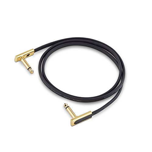 RockBoard Patchkabel Flat 1m gold von RockBoard