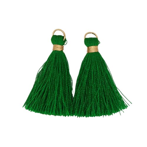 Rockreyoa 60 Stück Mini Quasten Anhänger Bunte Handgefertigte Baumwolle Troddel Charms Weich Klein Tassel Taschenanhänger Armband Schlüsselanhänger Quaste für DIY Ohrringe Schmuck Dunkelgrün 2cm Rockreyoa 60 Stück Mini Quasten Anhänger Bunte Handgefertigte Baumwolle Troddel Charms Weich Klein Tassel Taschenanhänger Armband Schlüsselanhänger Quaste für DIY Ohrringe Schmuck Dunkelgrün 2cm von Rockreyoa