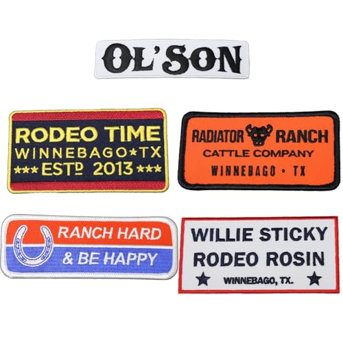 Rodeo Time Dale Brisby Patch Bundle | Dale's Favorites (5er-Pack) (Bundle #1) von Rodeo Time