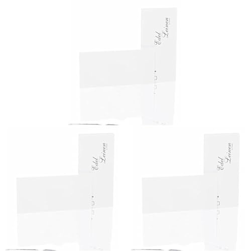 Rössler 2051705002 Kartenpack, 20 Stück, weiß (Packung mit 3) von Rössler Papier