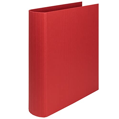 Rössler Papier 1316452365 - S.O.H.O. Ringbuch für DIN A4, 5 cm Füllhöhe, 4-Ring-Mechanik, Rot, 1 Stück von Rössler Papier