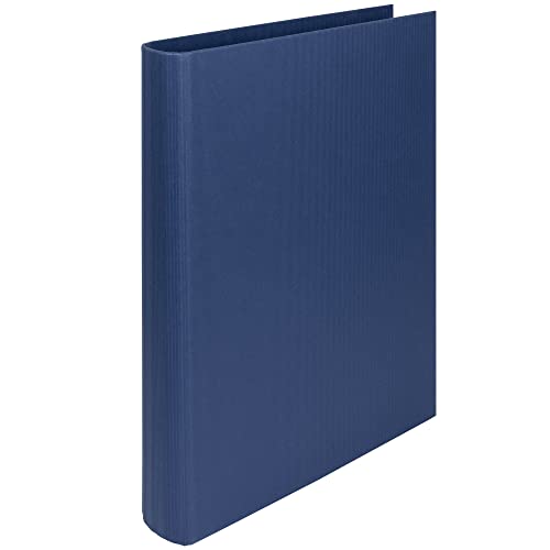 Rössler Papier 1316452900 - S.O.H.O. Ringbuch für DIN A4, 2,5 cm Füllhöhe, 2-Ring-Mechanik, Navy, 1 Stück von Rössler Papier