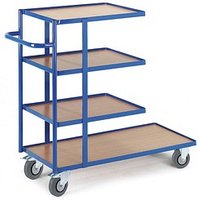 Rollcart Kommissionierwagen 08-7720 blau 47,0 x 104,0/63,0 x 106,0 cm von Rollcart