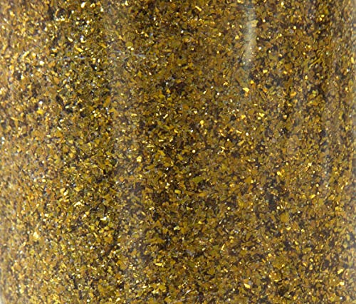 Maxi-Flasche mit 100 Gramm Glitter Gold Glitter Purporin Gold Pulver von RomaLab