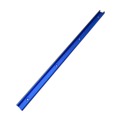 Holzbearbeitung Jig Fixture Slot Ersatz Einfache Installation T Slot Gehrung Track, Blau, 60 Cmx3 Cm von Ronyme