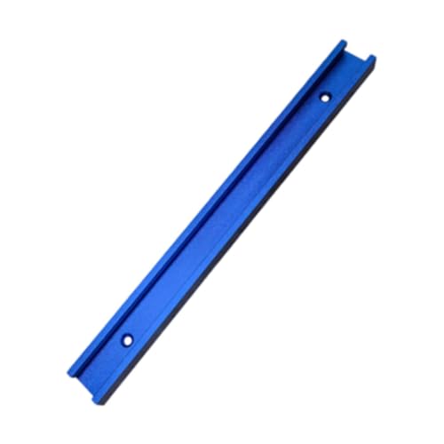 Ronyme Holzbearbeitung Jig Fixture Slot Ersatz Einfache Installation T Slot Gehrung Track, Blau, 30 Cmx3 Cm von Ronyme