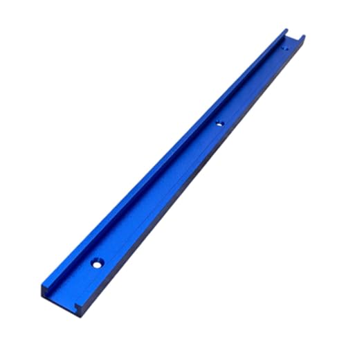 Ronyme Holzbearbeitung Jig Fixture Slot Ersatz Einfache Installation T Slot Gehrung Track, Blau, 50 Cmx3 Cm von Ronyme