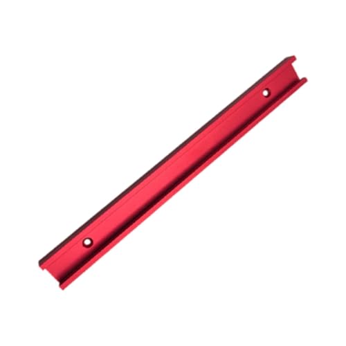 Ronyme Holzbearbeitung Jig Fixture Slot Ersatz Einfache Installation T Slot Gehrung Track, Rot, 30 Cmx3 Cm von Ronyme