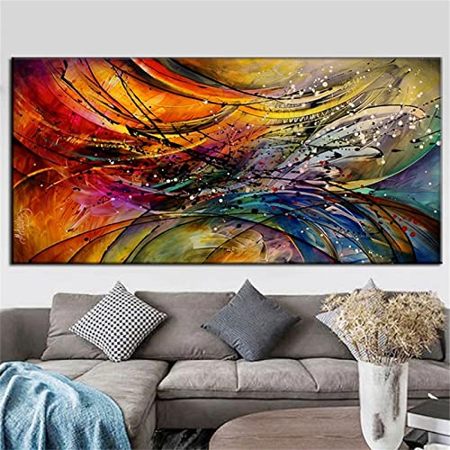 5D Diamond Painting Mandala-Zusammenfassung Diamant Painting Set,DIY Daiments Painting Vollbohrer Kit,Malen Nach Zahlen Erwachsene Kinder,Büro Eingang Wand Wohnzimmer Schlafzimmer Dekoration,80x160cm von Roogsoo