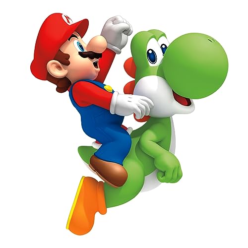 RoomMates rmk1918gm Yoshi/Mario Peel & Stick Giant Wall Decals, 58,4 x 81,3 cm von RoomMates